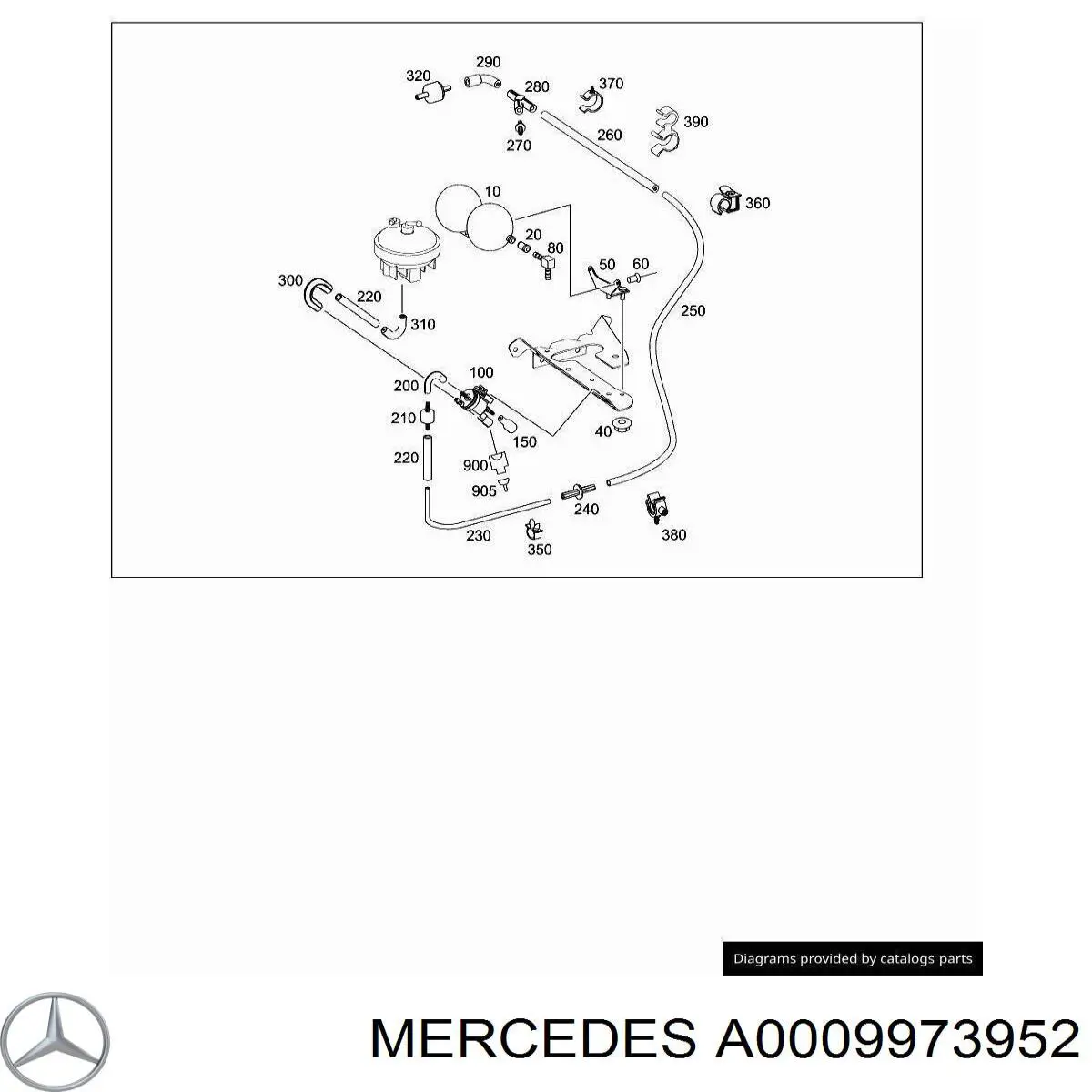  A0009973952 Mercedes