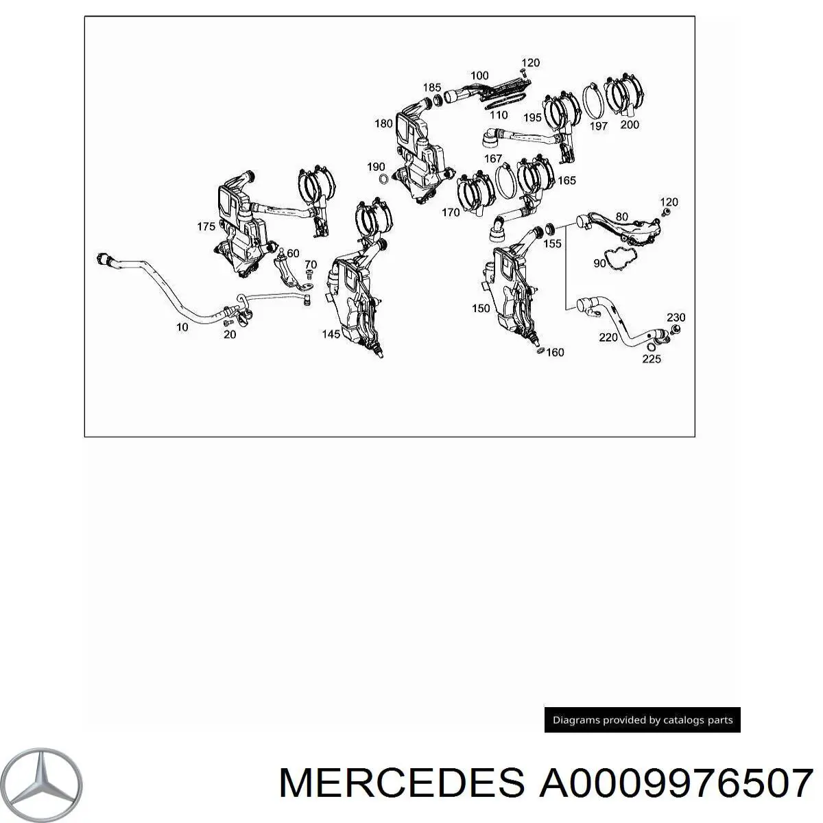  A0009976507 Mercedes