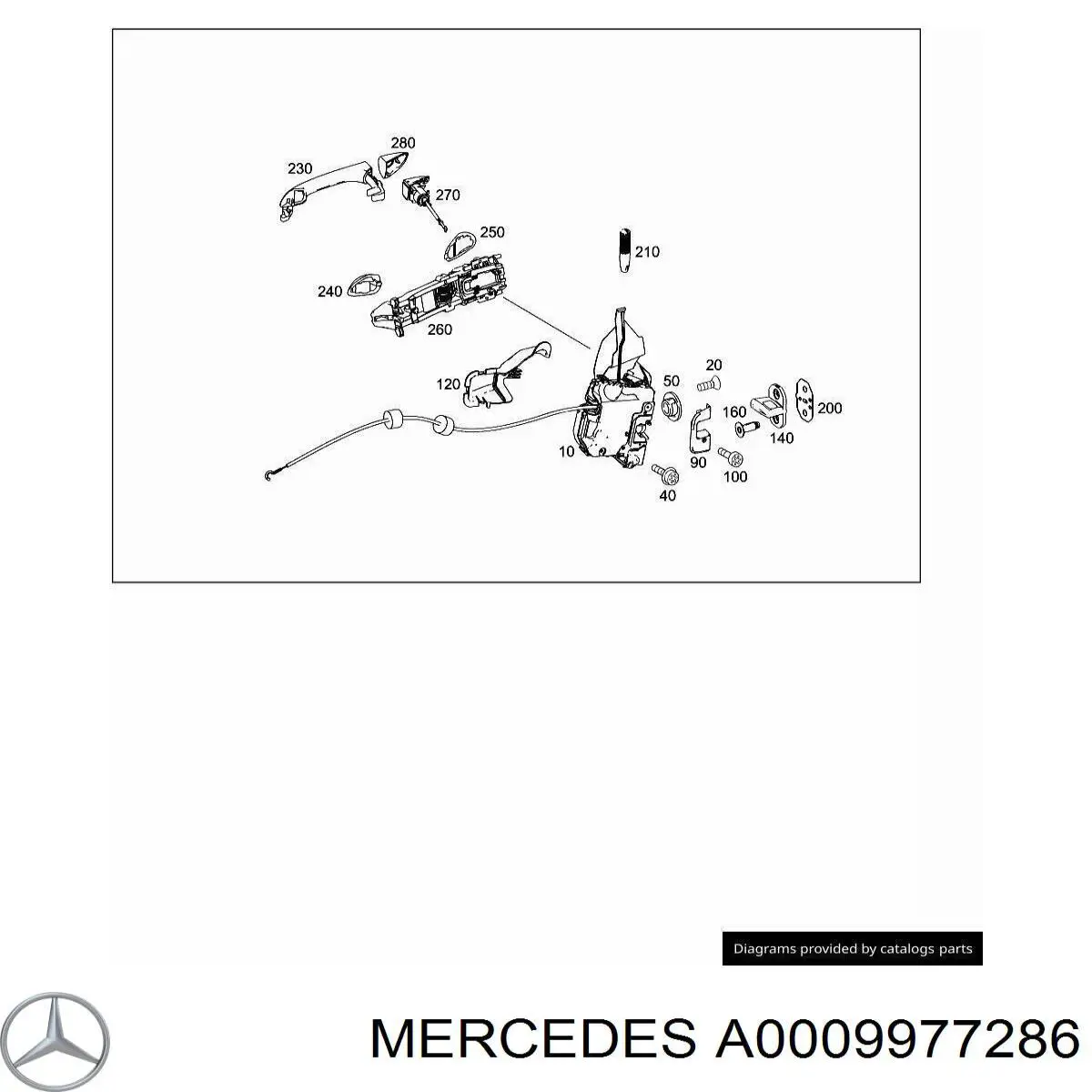 Кришка бачка омивача Mercedes A0009977286 ціна, від 1.72 USD