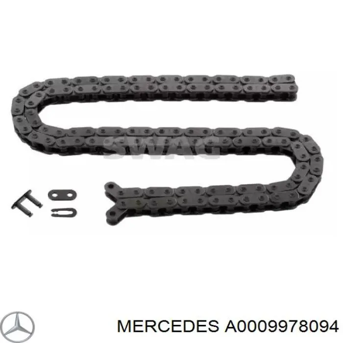Купити A0009978094 Mercedes Ланцюг ГРМ, розподілвала