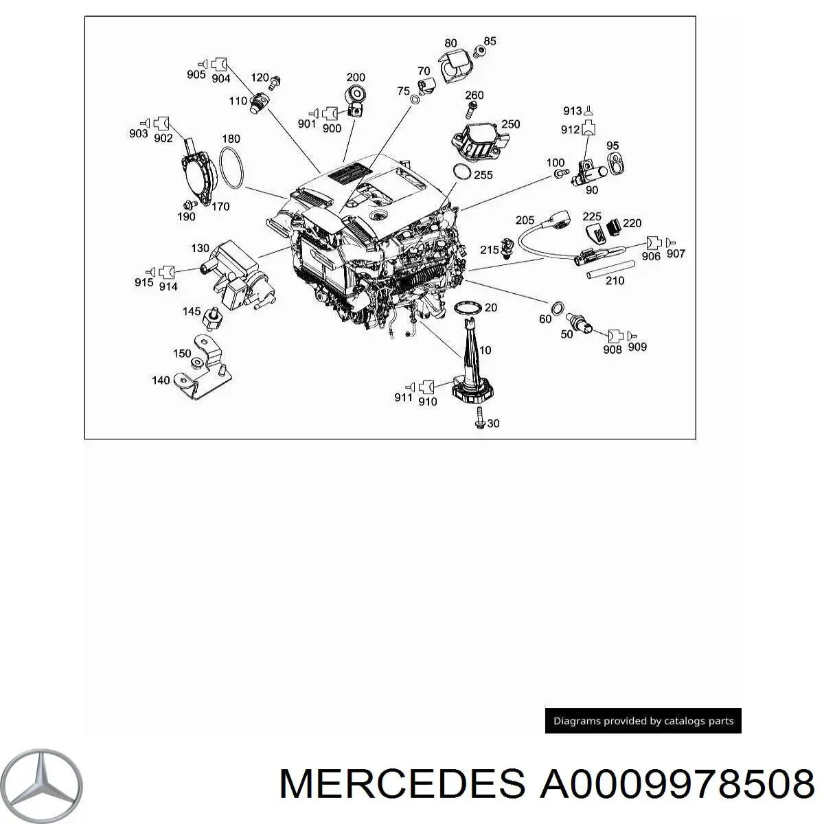 Прокладка шланга відводу масла від турбіни Mercedes A000997850864 ціна, від 6.43 USD