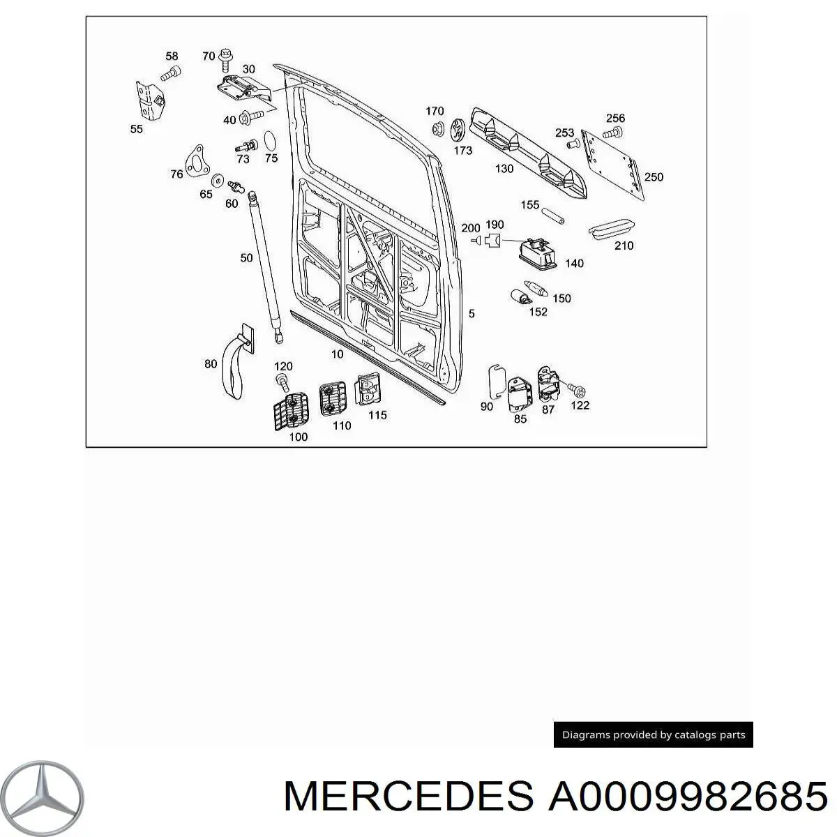 Купити A0009982685 Mercedes 