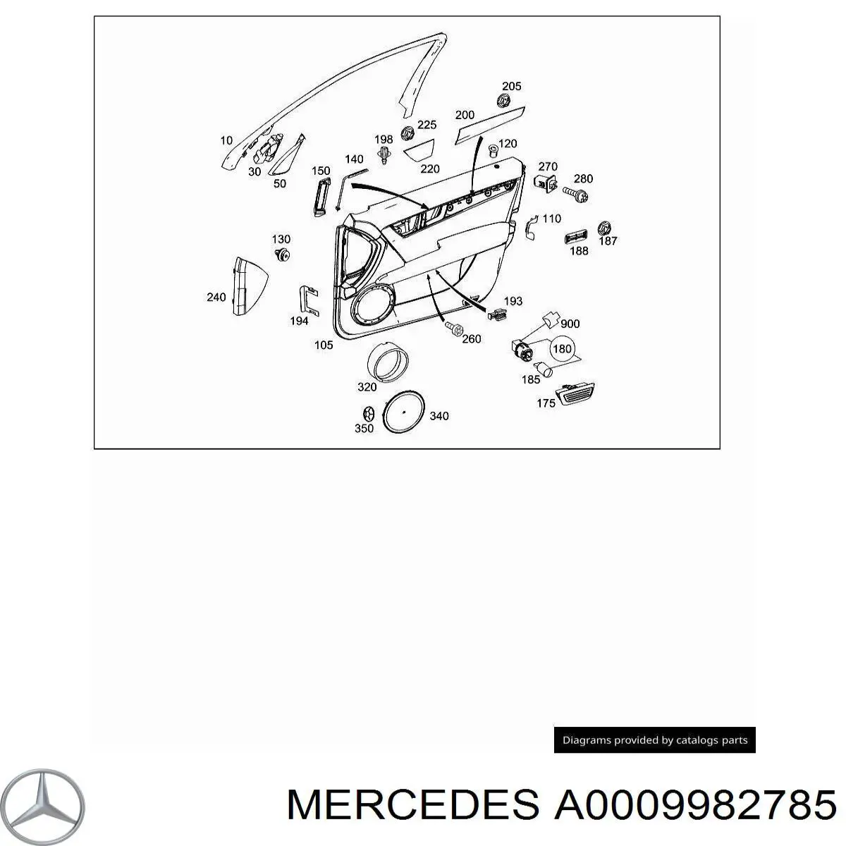 A0009917940 Mercedes 