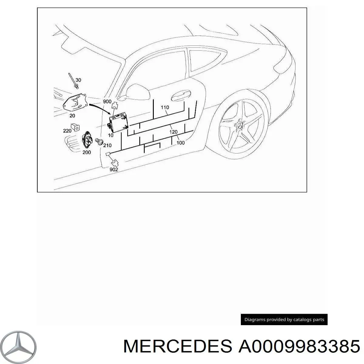  A0009983385 Mercedes