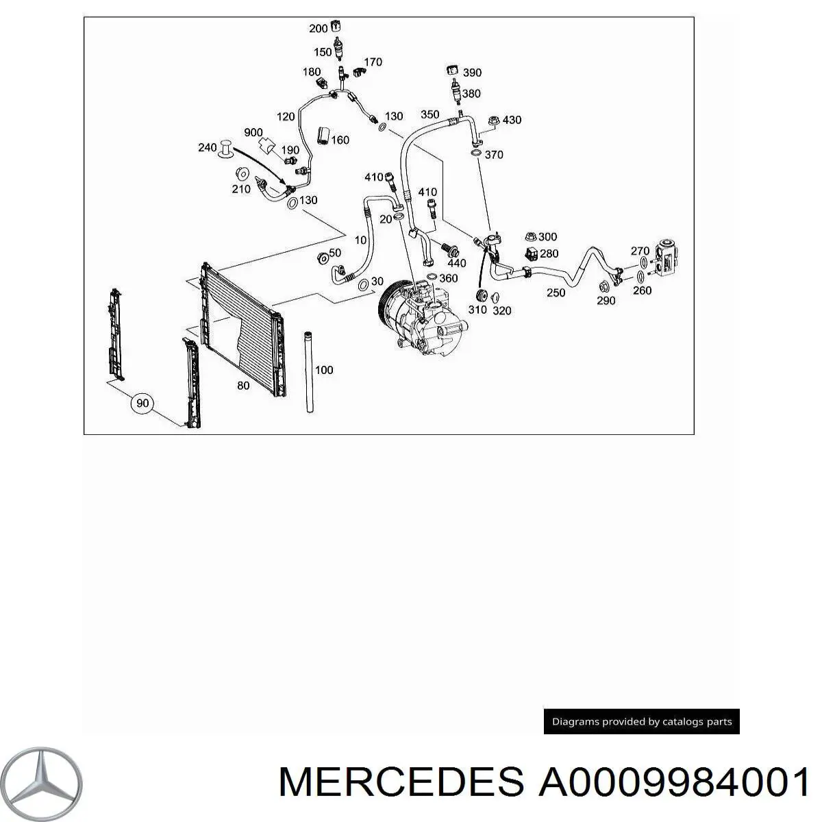  Mercedes A0009984001 ціна, від 6.33 USD