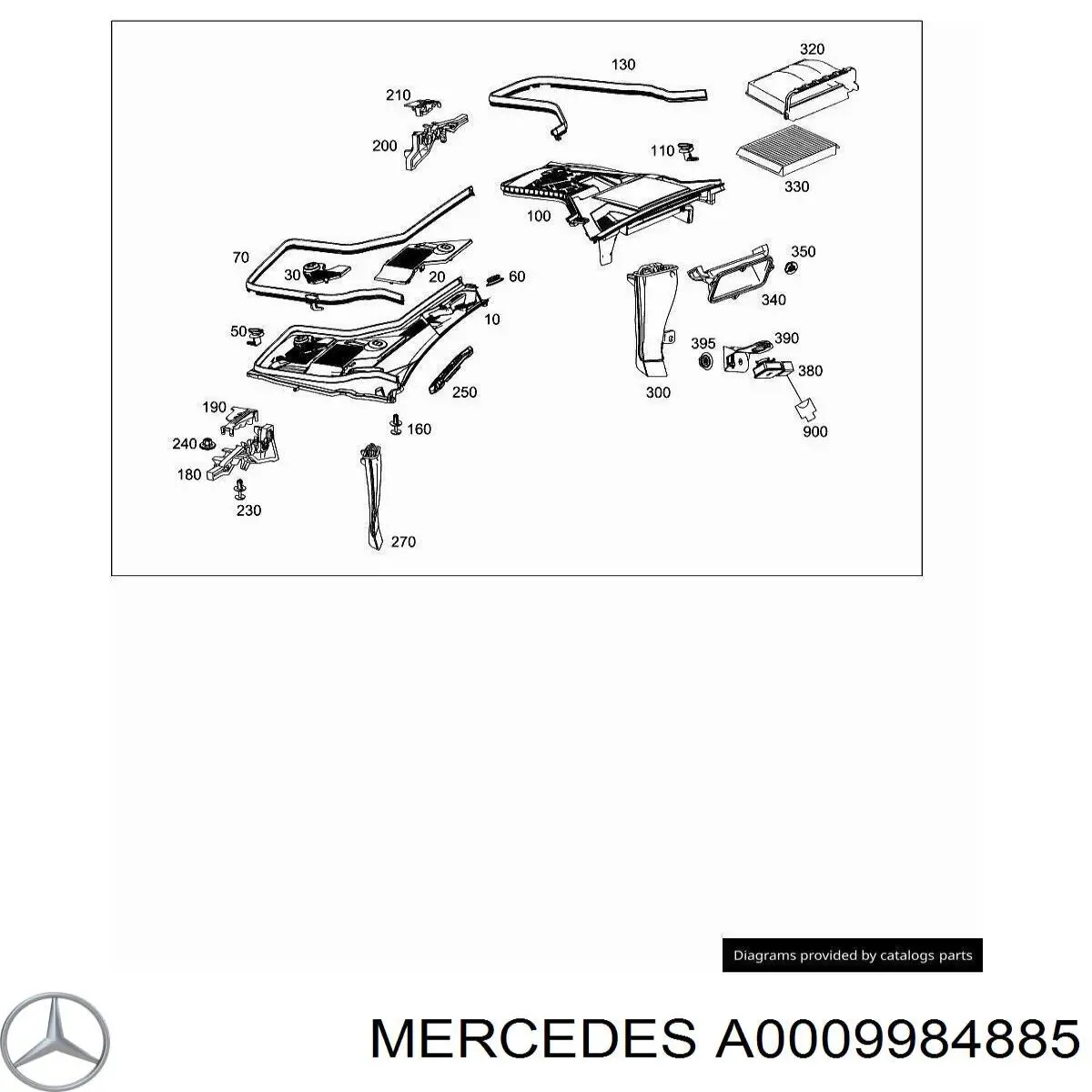  Mercedes A0019889581 ціна, від 0.97 USD