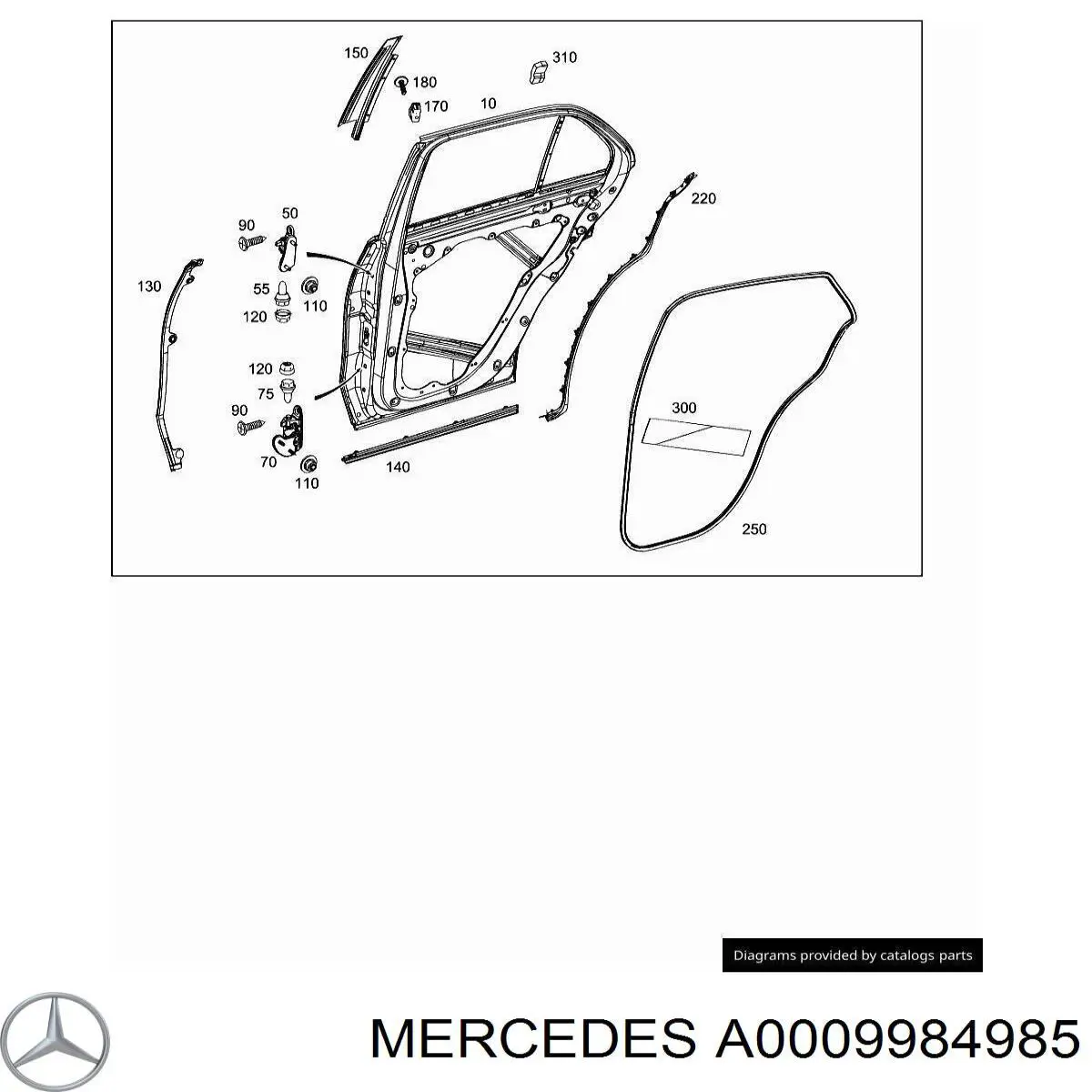 Mercedes A0009984985 ціна, від 3.84 USD