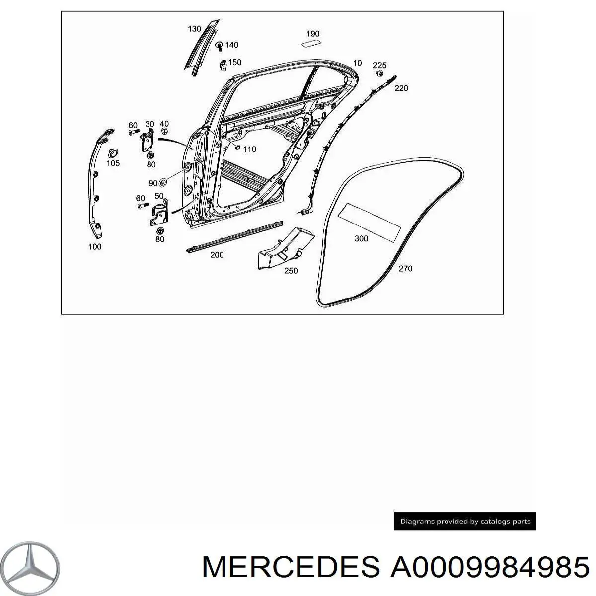 Купити A0009984985 Mercedes 
