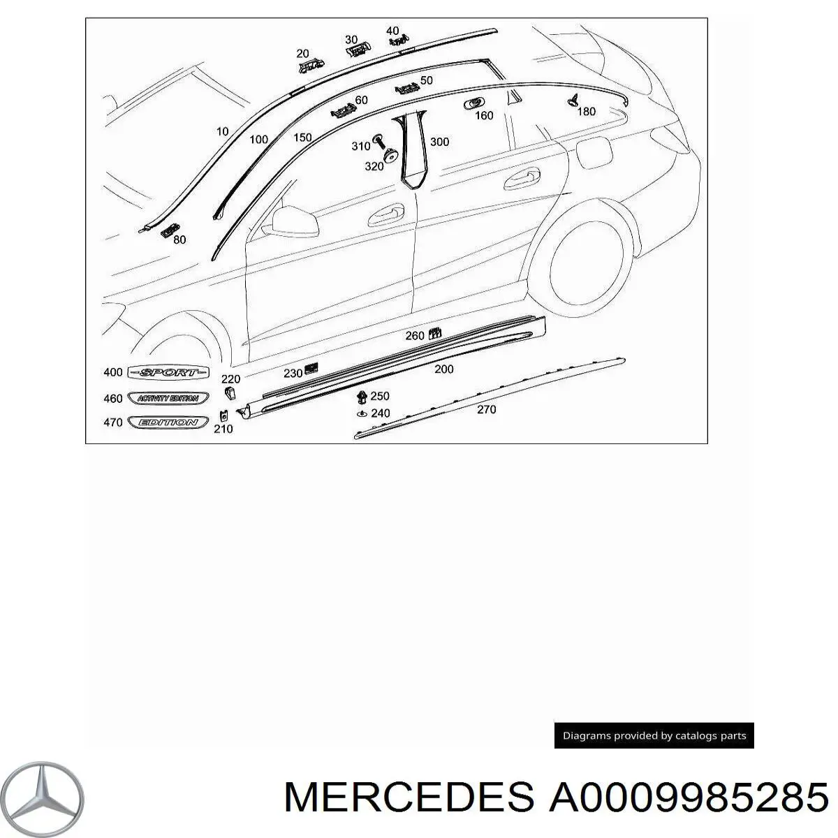  A0009985285 Mercedes