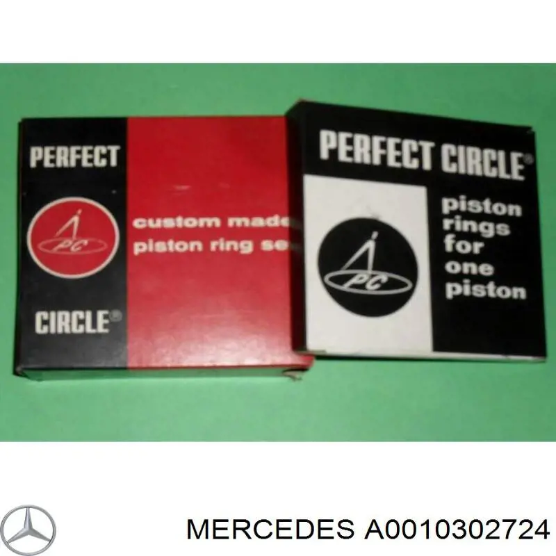 Кільця поршневі на 1 циліндр, STD. Mercedes A0010302724 ціна, від 14.74 USD