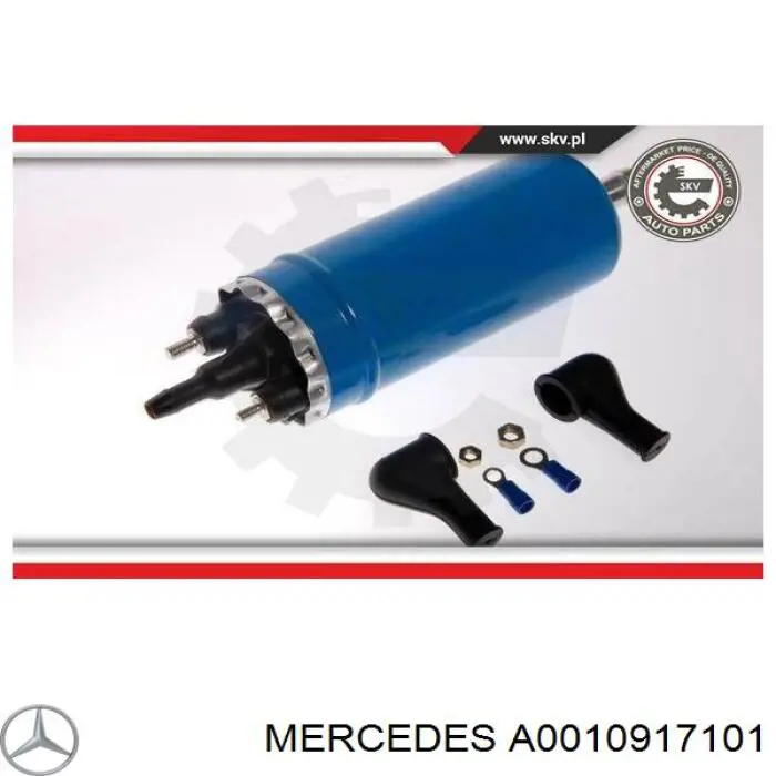 Паливний насос магістральний Mercedes A0010917101 ціна, від 37.90 USD
