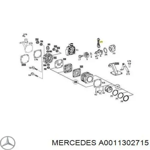  A0011302715 Mercedes