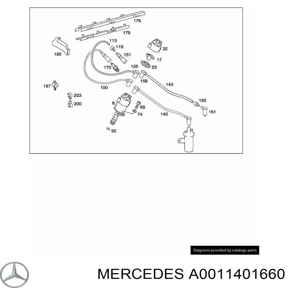 Клапан холостого ходу Mercedes A0001406860 ціна, від 38.80 USD