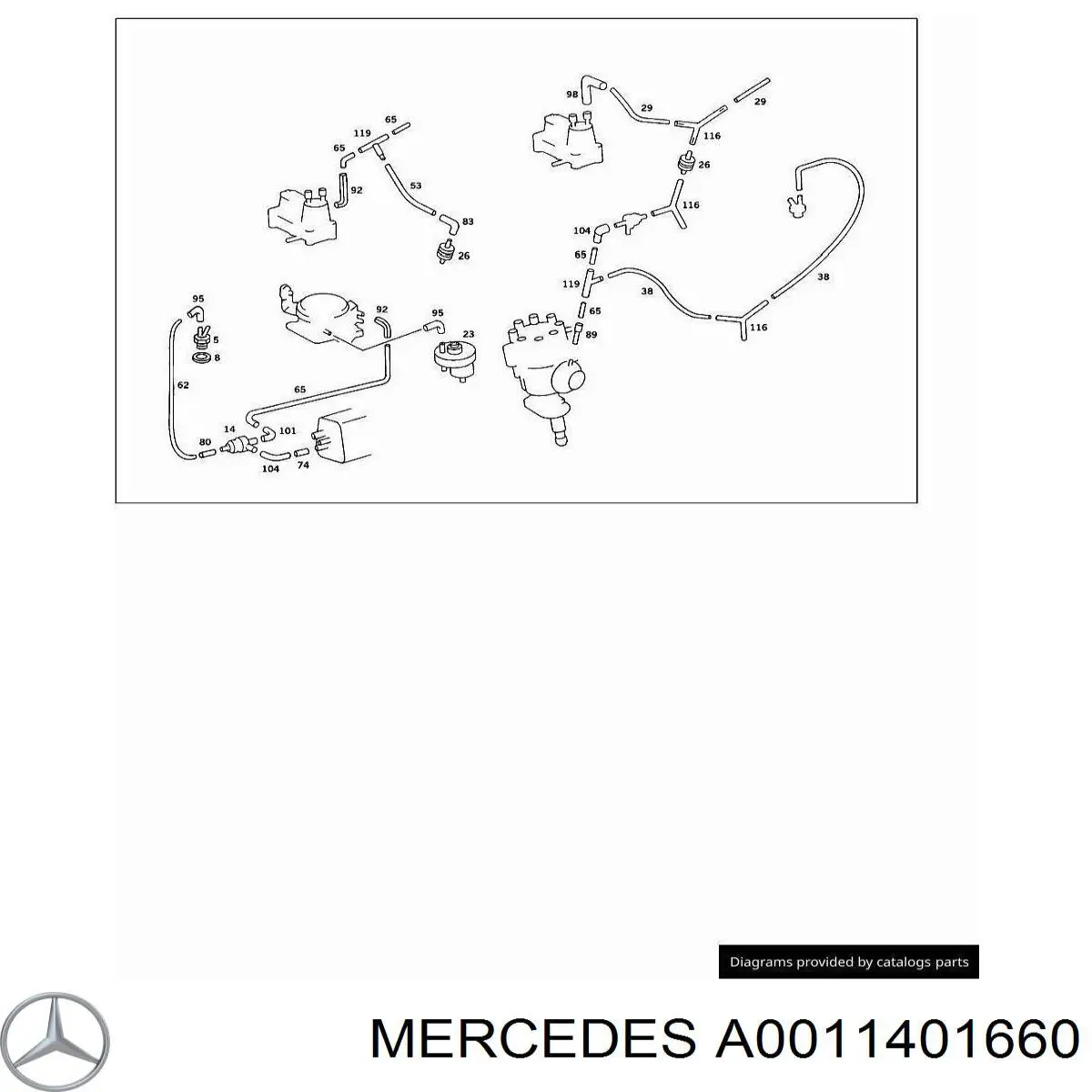A0001406860 Mercedes РХХ