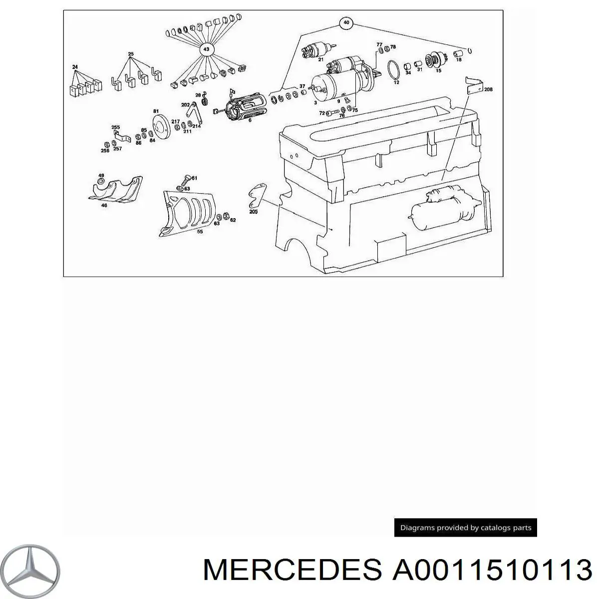 Бендикс Mercedes A0011510113 ціна, від 12.30 USD