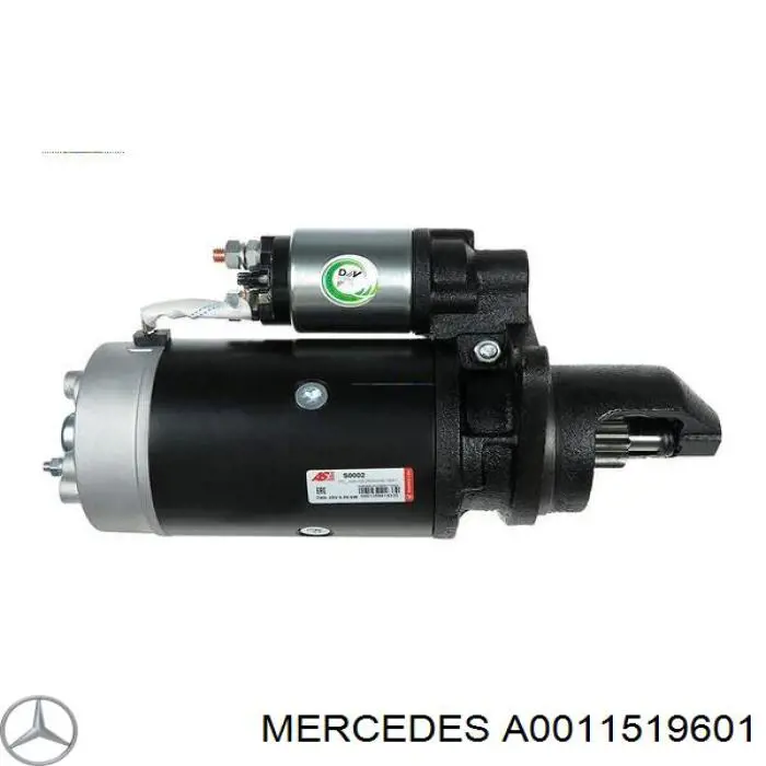 A0011519601 Mercedes Стартер двигуна