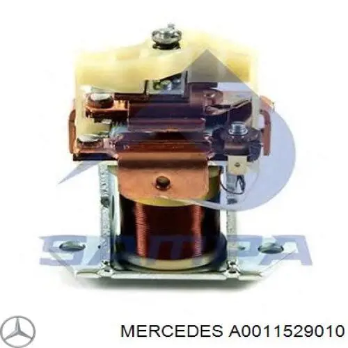 Реле втягуюче стартера 0011529010 Mercedes