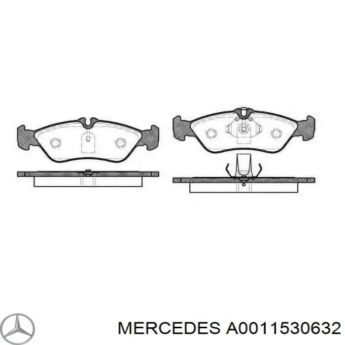Купити A0011530632 Mercedes Датчик тиску масла