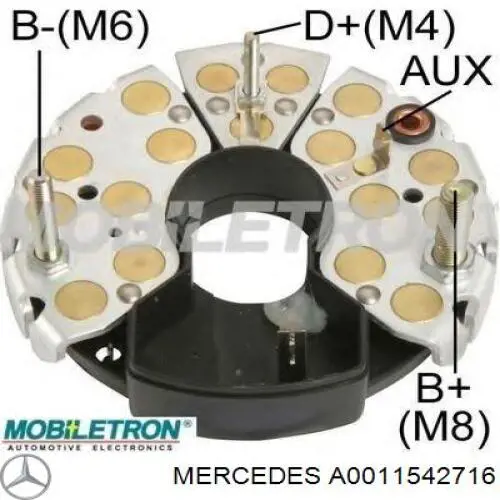Купити A0011542716 Mercedes Діодний міст