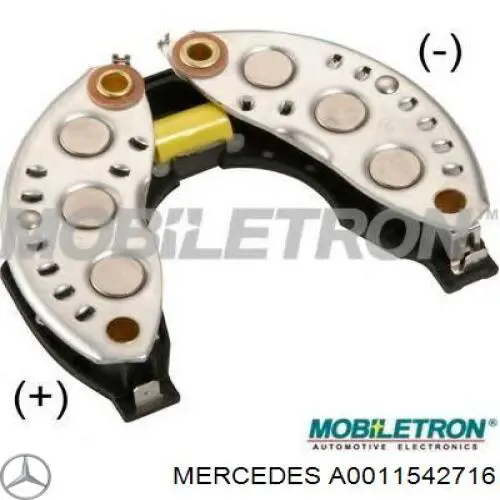 Діодний міст A0011542716 Mercedes