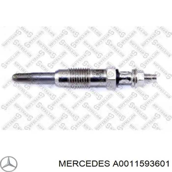 Свіча накалу Mercedes A0011593601 ціна, від 6.58 USD
