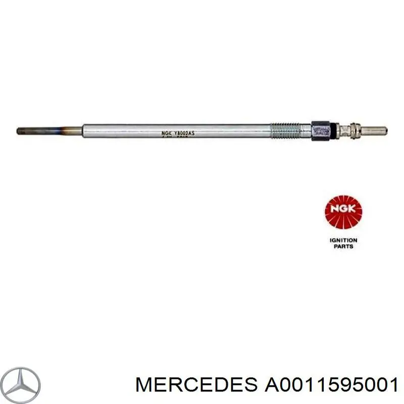 A0011595001 Mercedes Свічки розжарювання