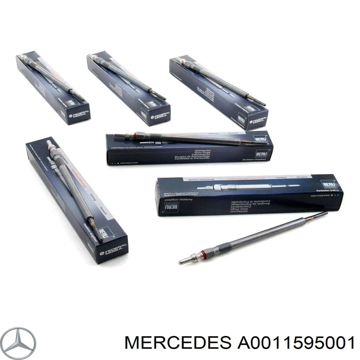 Свічка накалу A0011595001 Mercedes