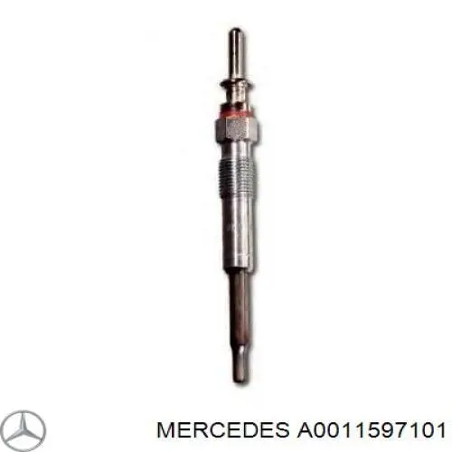 A0011597101 Mercedes Свічки розжарювання