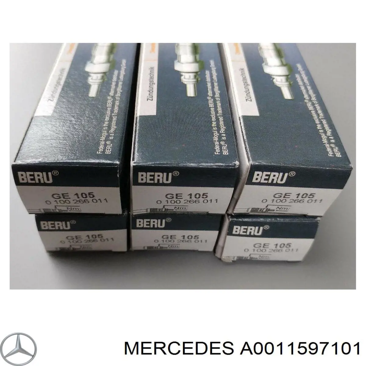 Купити A0011597101 Mercedes Свічка накалу