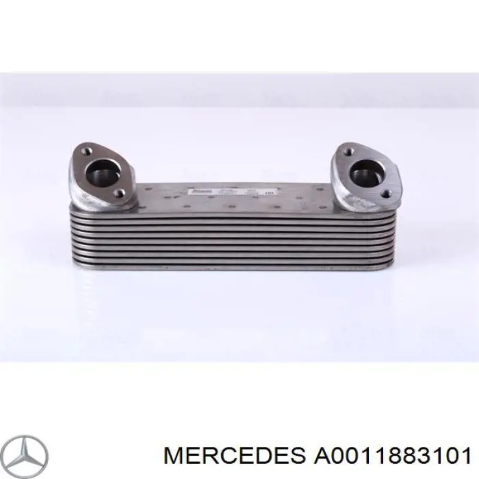 Радіатор масляний A0011883101 Mercedes