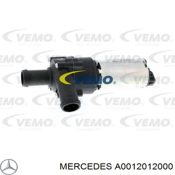 A0012012000 Mercedes Помпа водяна, додатковий електричний
