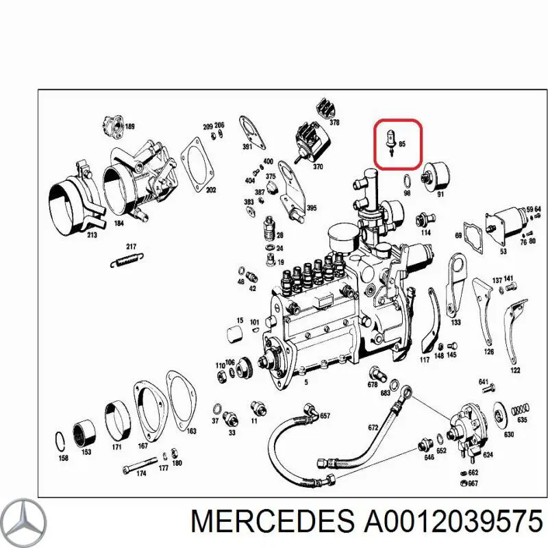  A0012039575 Mercedes