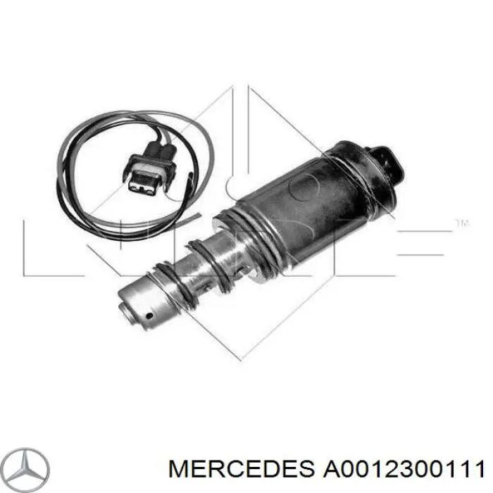 Компресор кондиціонера A0012300111 Mercedes