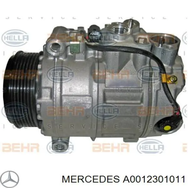 A0012301011 Mercedes компресор кондиціонера