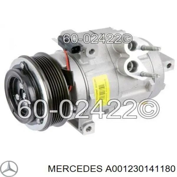 Купити A001230141180 Mercedes Компресор кліматичної установки