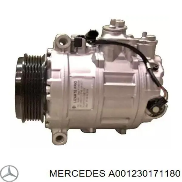 Компресор системи кондиціювання Mercedes A001230171180 ціна, від 125.00 USD