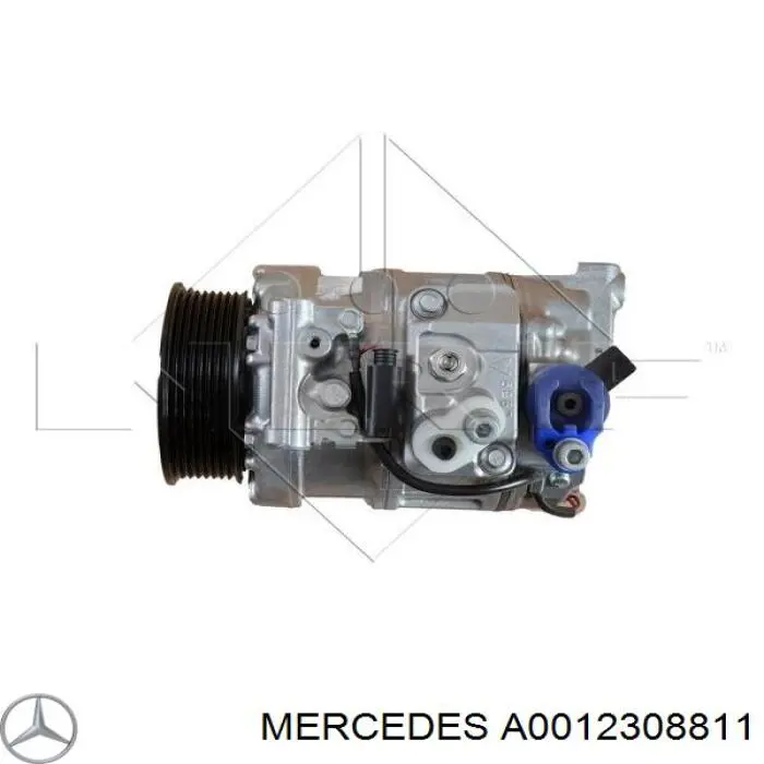 Купити A0012308811 Mercedes Компресор кліматичної установки