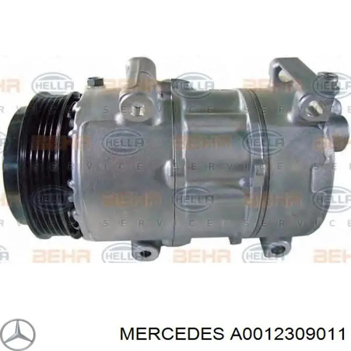 Компресор кондиціонера A0012309011 Mercedes