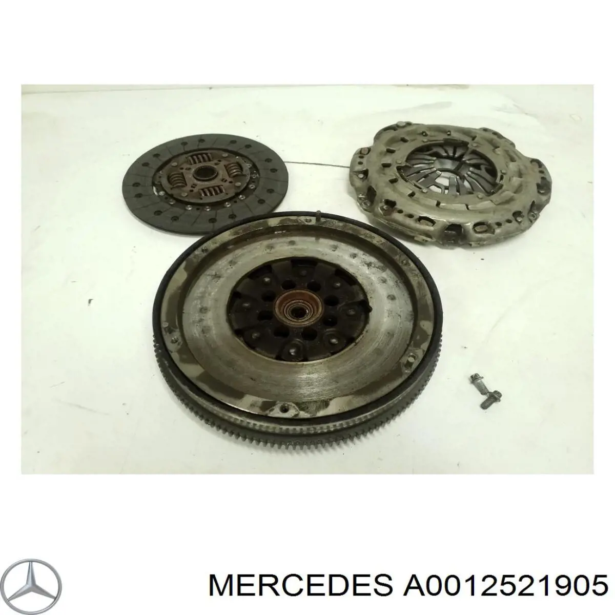 Комплект зчеплення (3 частини) A0012521905 Mercedes