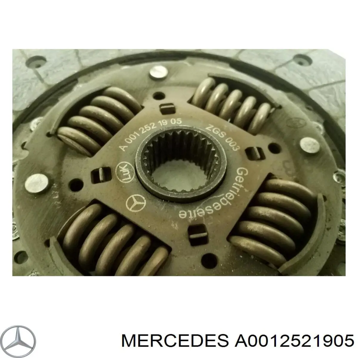 A0252507001 Mercedes Зчеплення в зборі