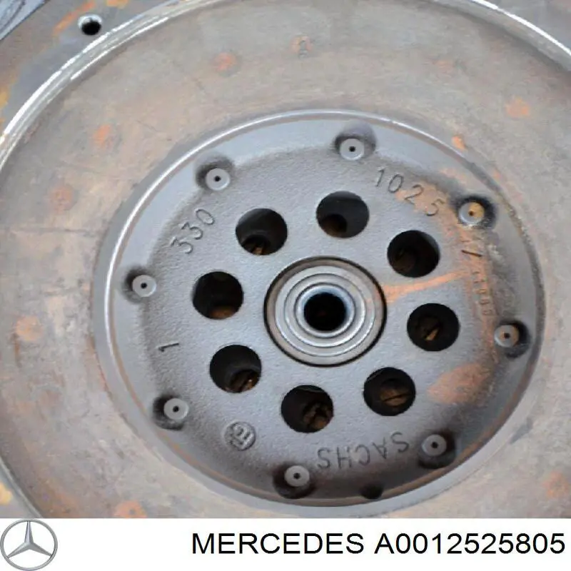 Диск зчеплення ведений Mercedes A0012525805