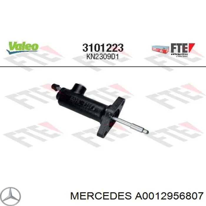 Купити A0012956807 Mercedes Робочий циліндр зчеплення