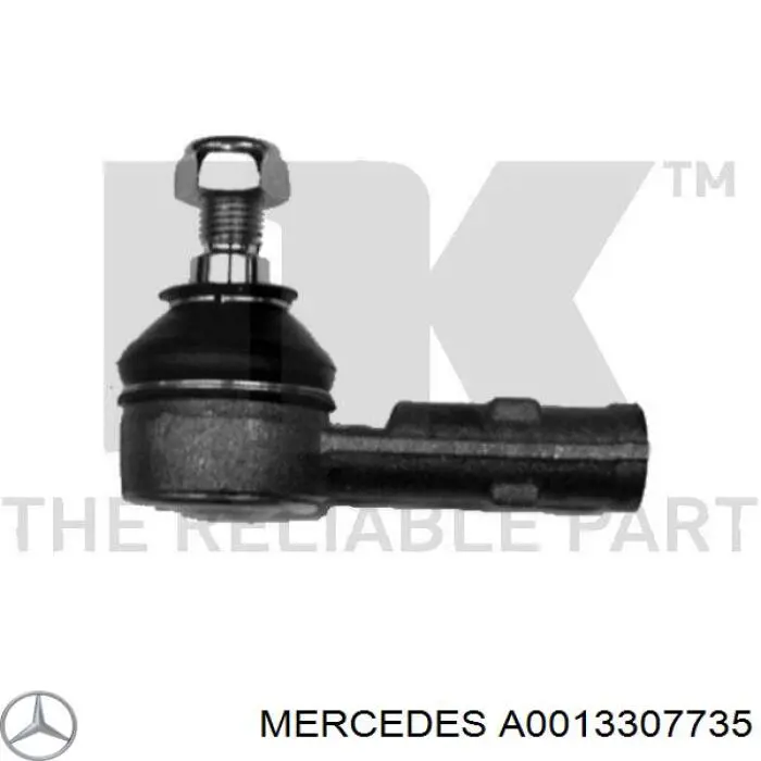 Наконечник рульовий Mercedes A0013307735 ціна, від 8.78 USD