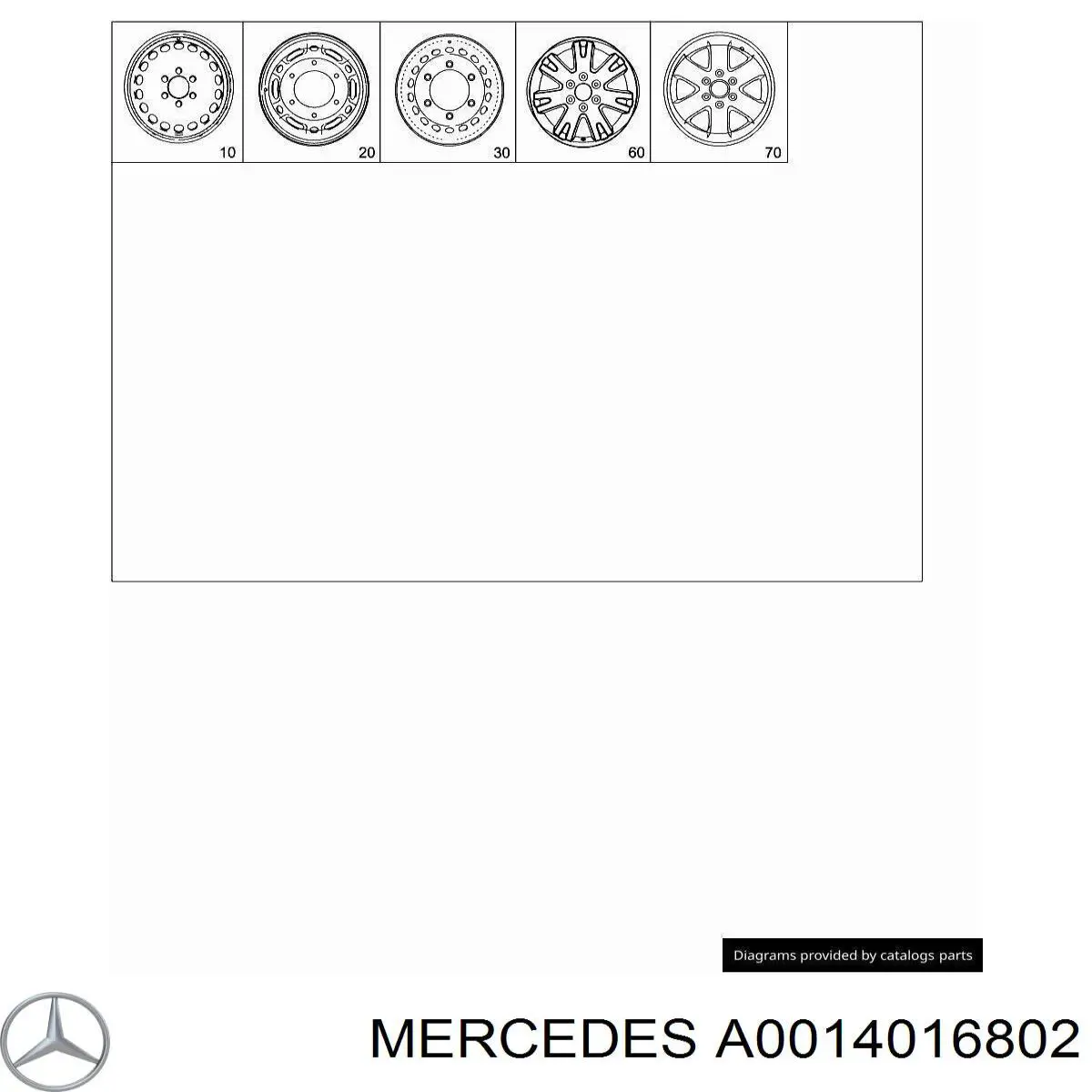  0014016802 Mercedes