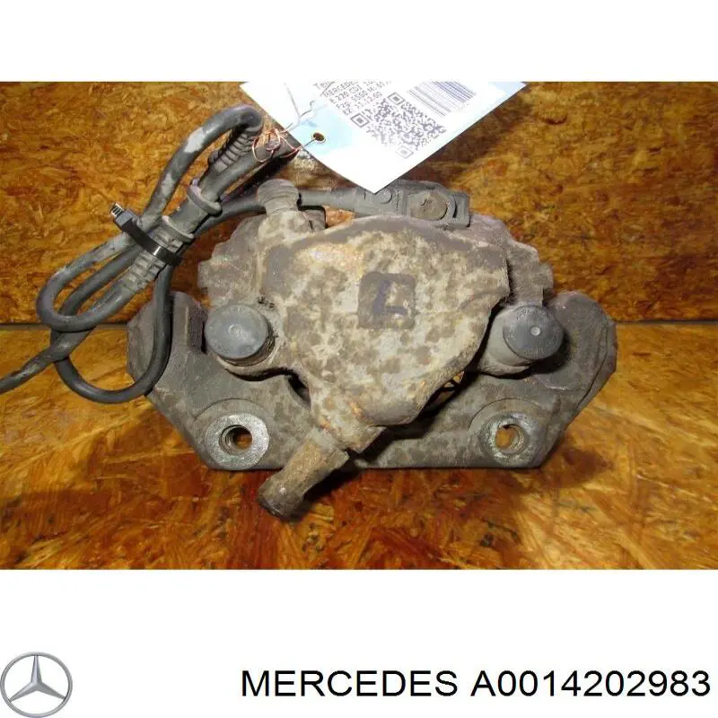Купити A0014202983 Mercedes Супорт гальмівний передній лівий
