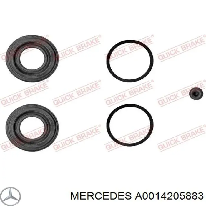 Купити A0014205883 Mercedes Супорт задній правий