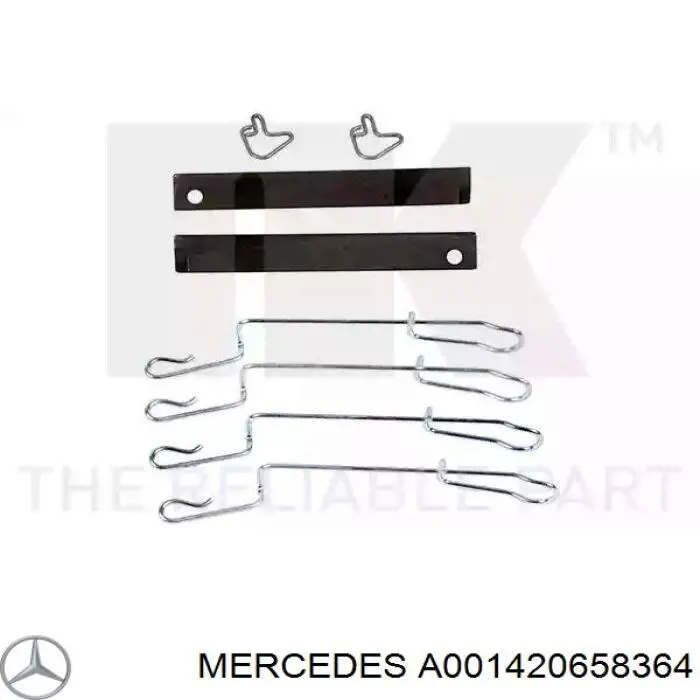 Супорт гальмівний задній лівий Mercedes A001420658364 ціна, від 60.32 USD
