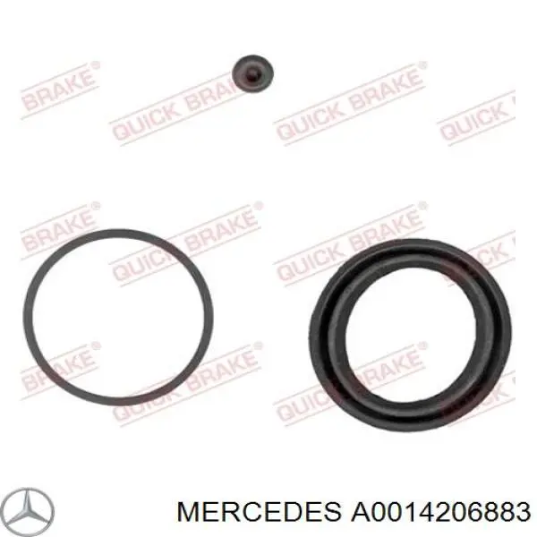 Купити A0014206883 Mercedes Супорт задній правий