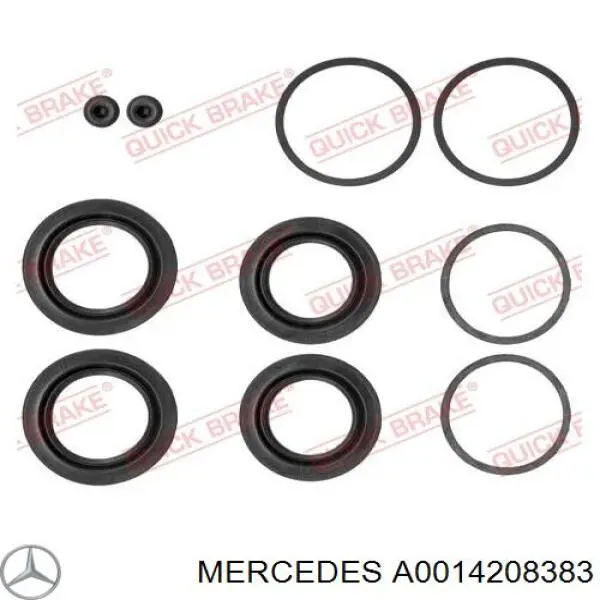 Супорт гальмівний передній правий Mercedes A0014208383 ціна, від 31.67 USD