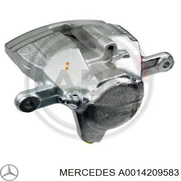 A0014209583 Mercedes Супорт гальмівний передній правий